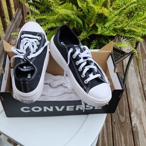 Converse Black and White Sneakers